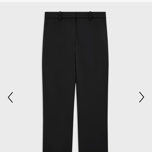 Theory High-Waist Straight-Leg Pant